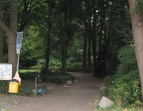 Huckelrieder Park Eingangsbereich
